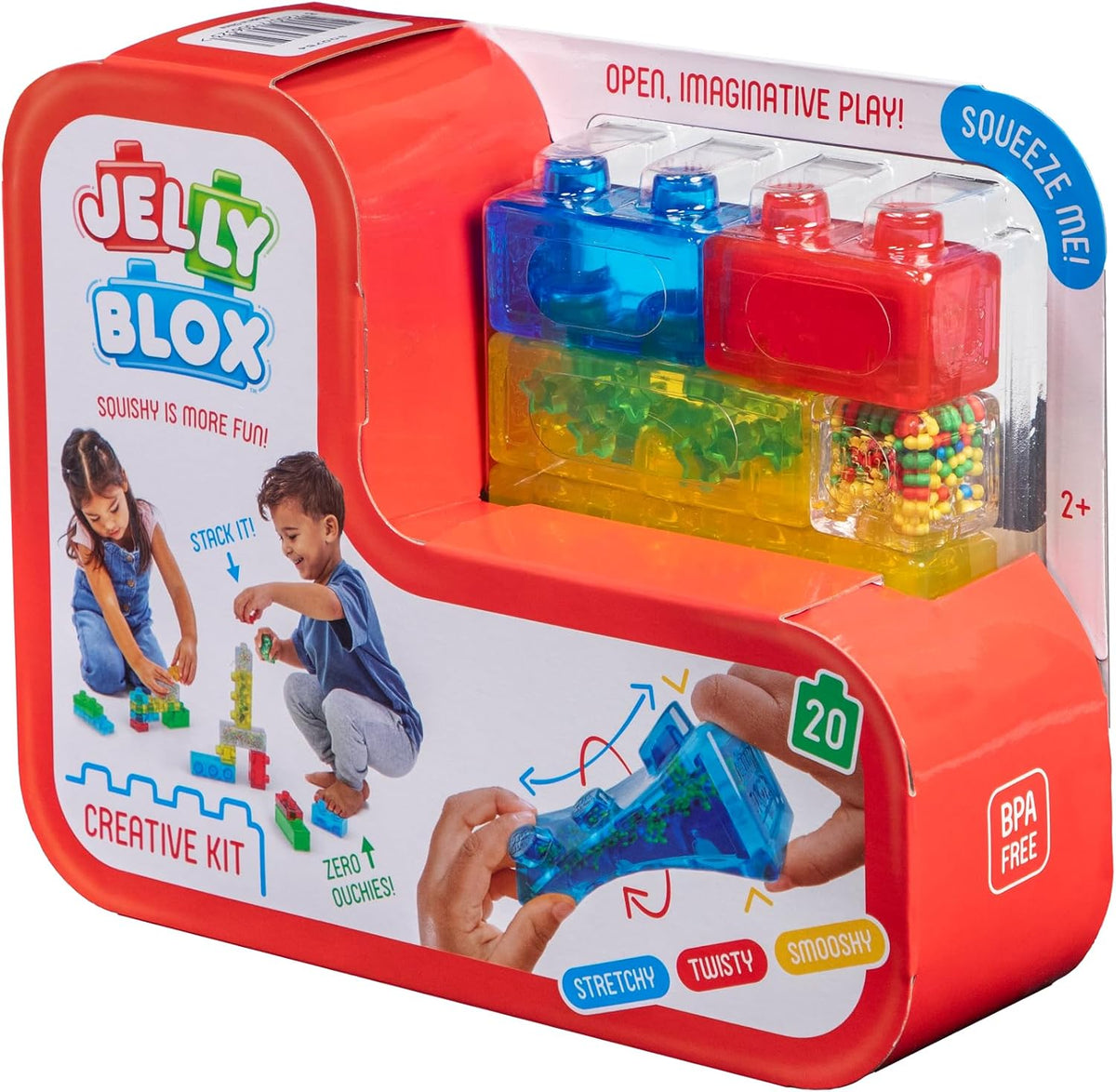 Jelly Blox Creative Kit | Includes 20 Blocks