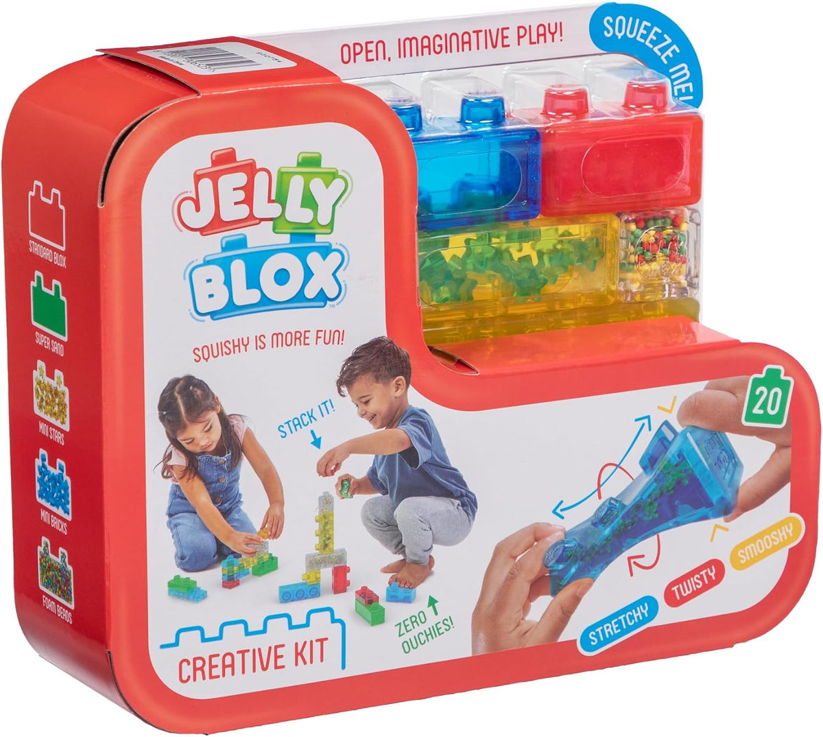 Jelly Blox Creative Kit | Includes 20 Blocks