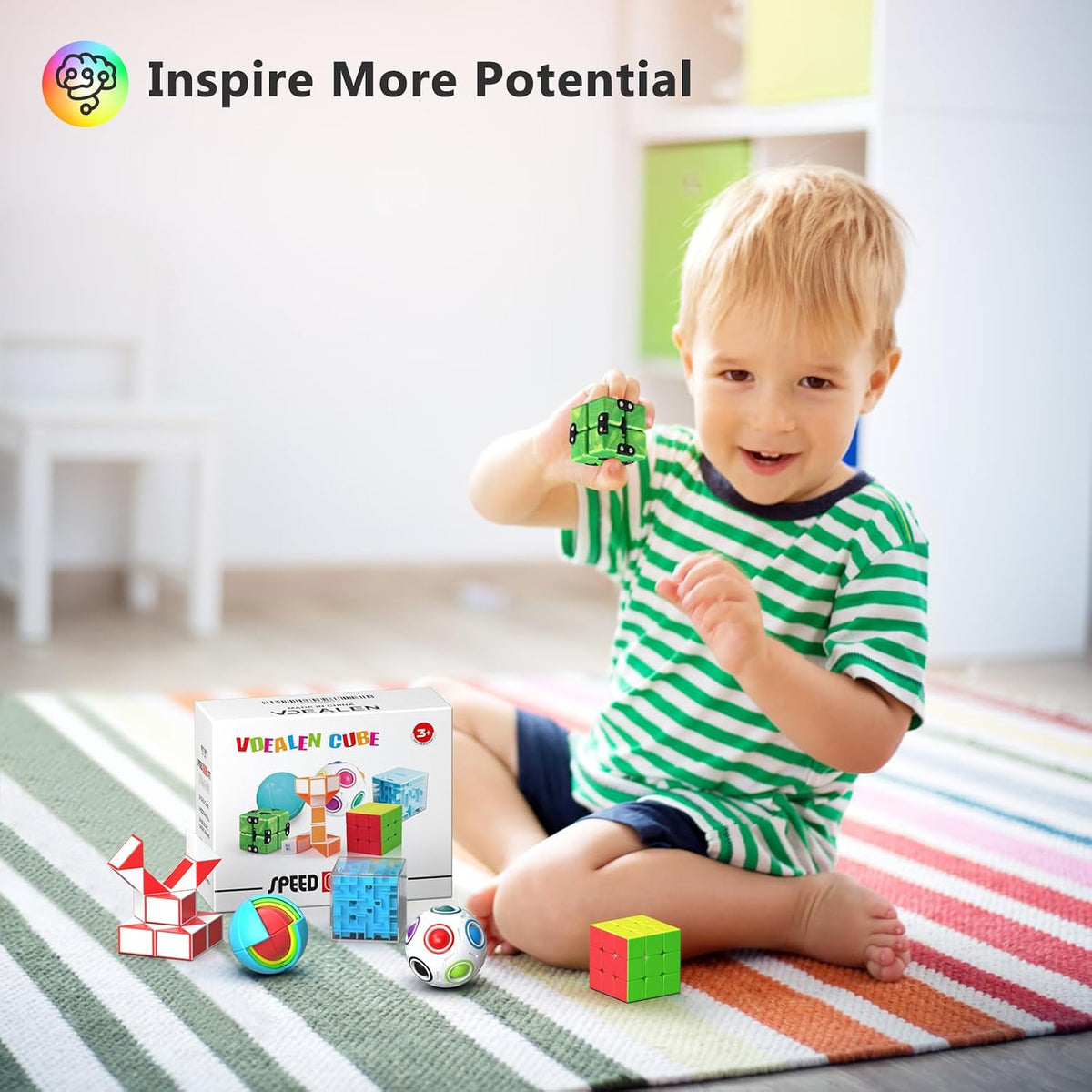 Fidget Brain Teaser Toys for Kids