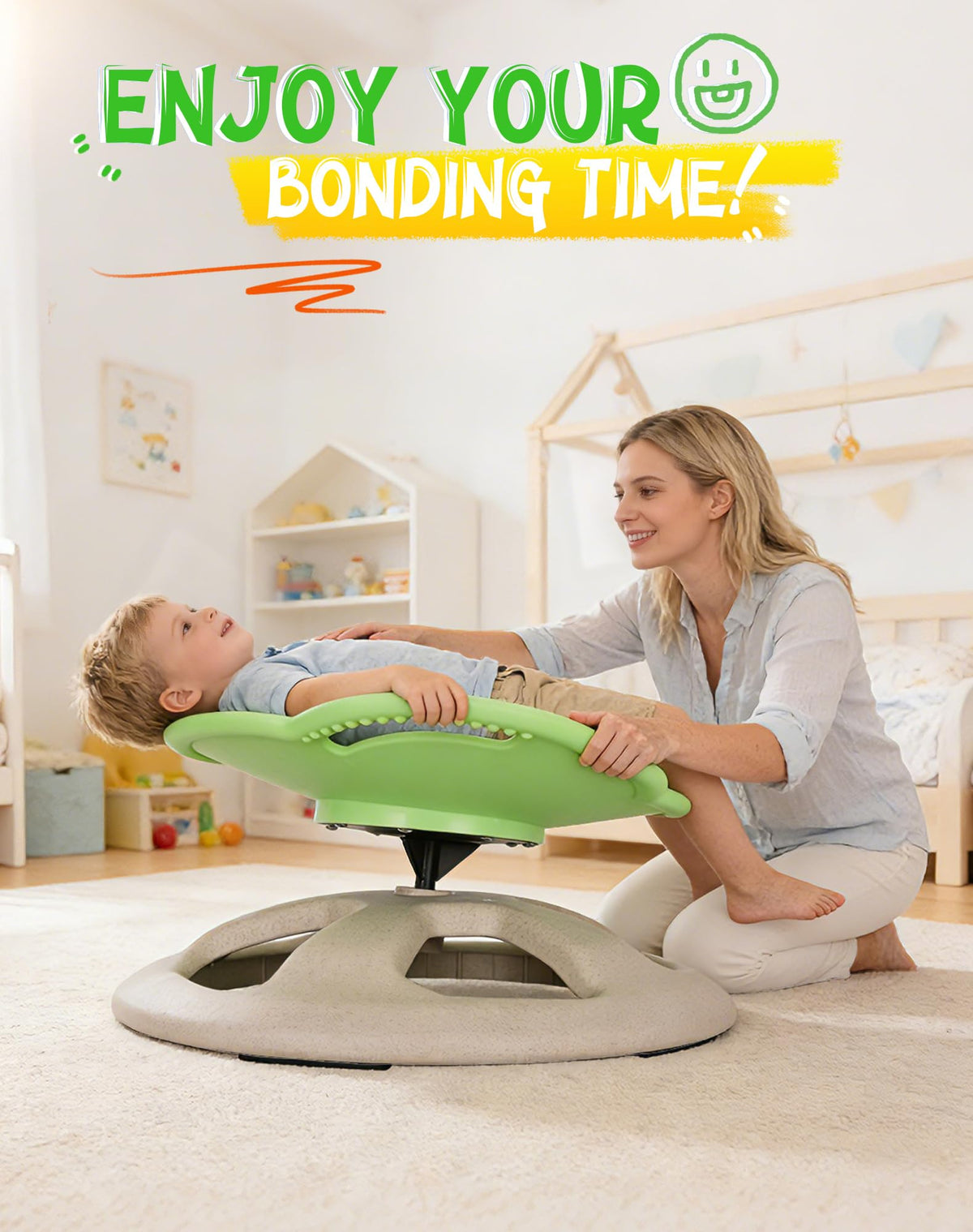 FERUERW Spinning Chair for Autistic Kids, Autism Sensory Toy Gifts