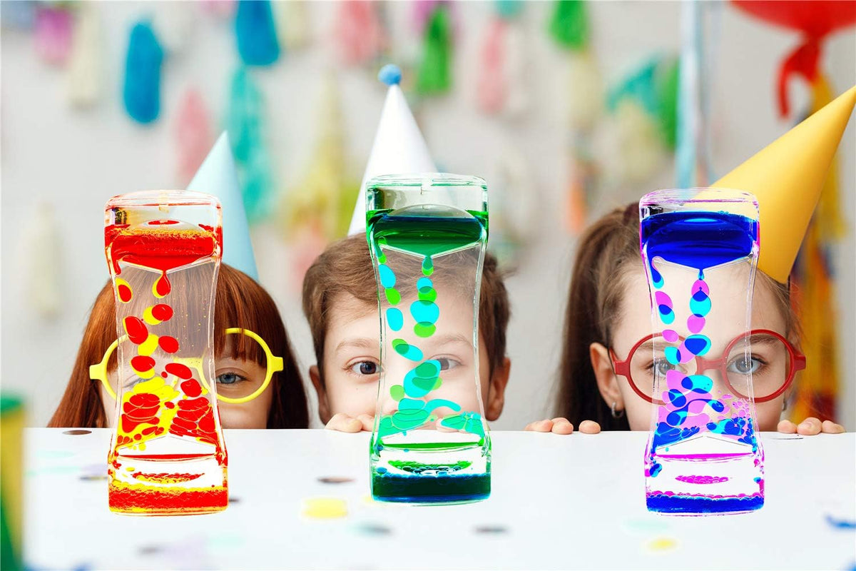 3 Pack Liquid Motion Bubbler Timer Sensory