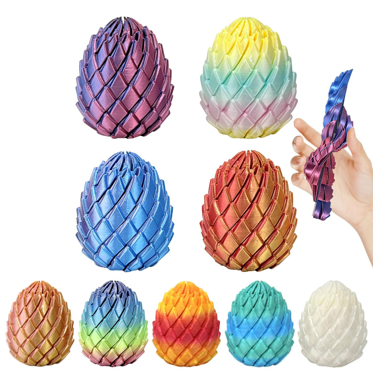 18PCS 3D Printed Fidget Toys Set