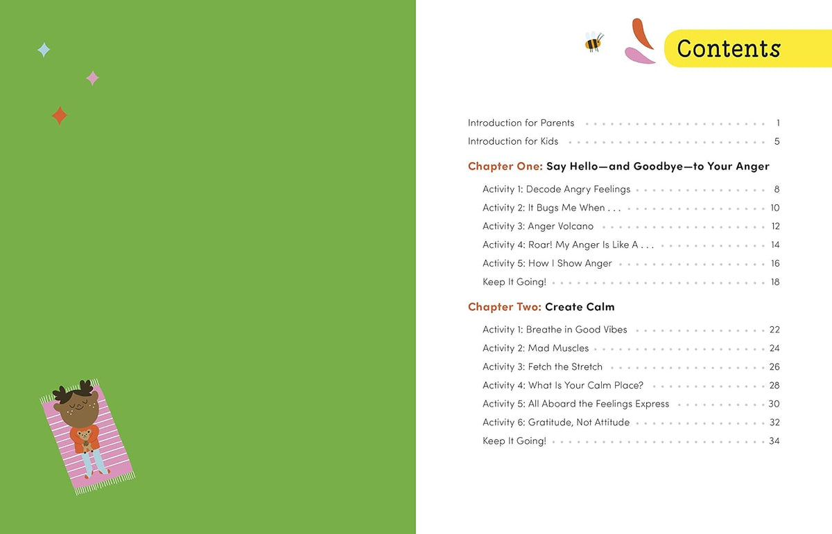 Anger Management Skills Workbook for Kids: 40 Awesome Activities to Help Children Calm Down, Cope, and Regain Control