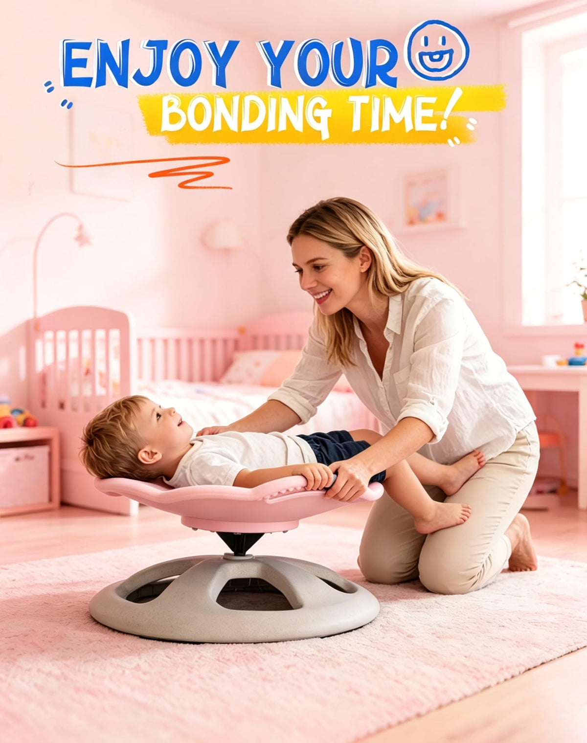 FERUERW Spinning Chair for Autistic Kids, Autism Sensory Toy Gifts