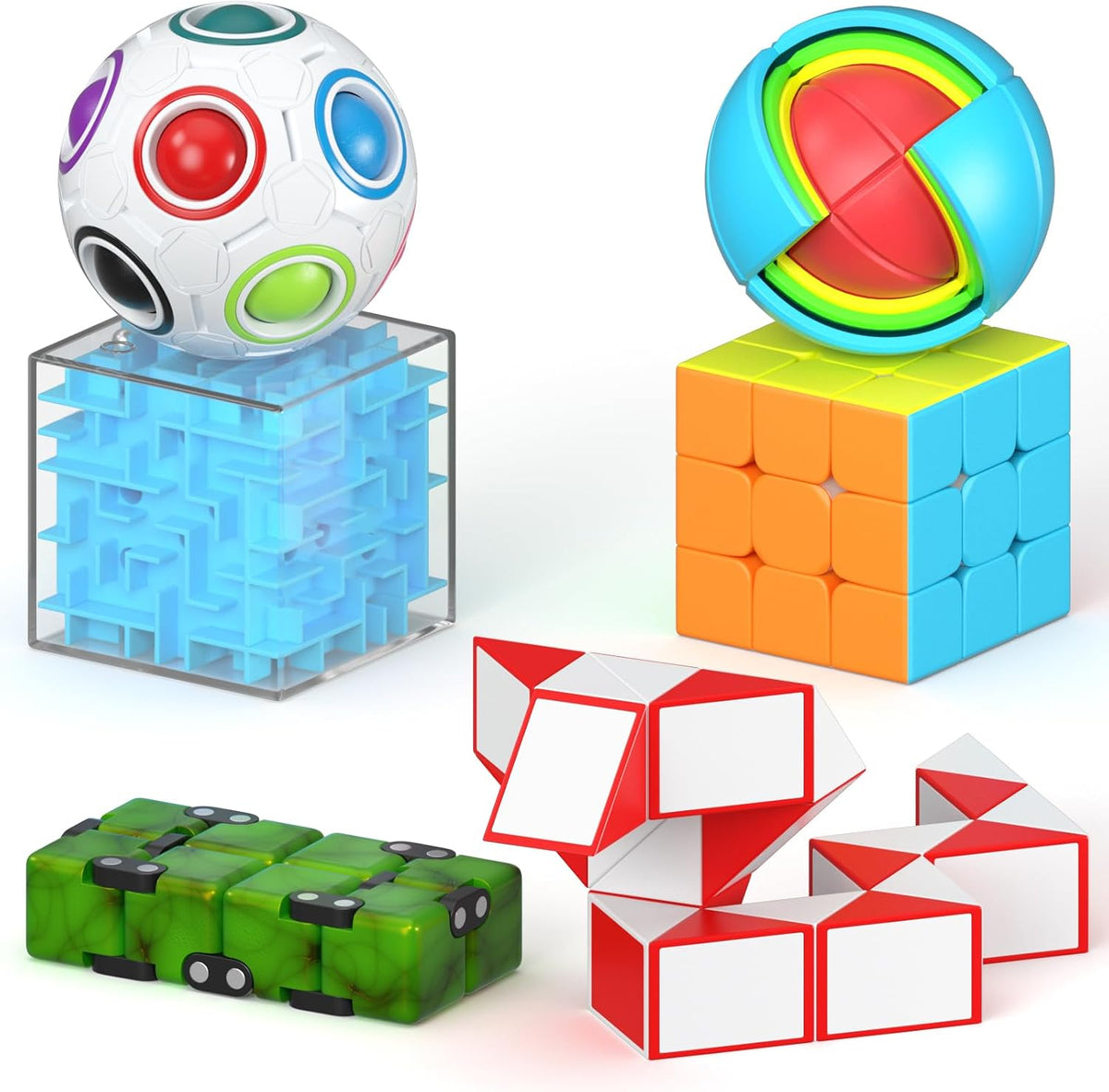 Fidget Brain Teaser Toys for Kids