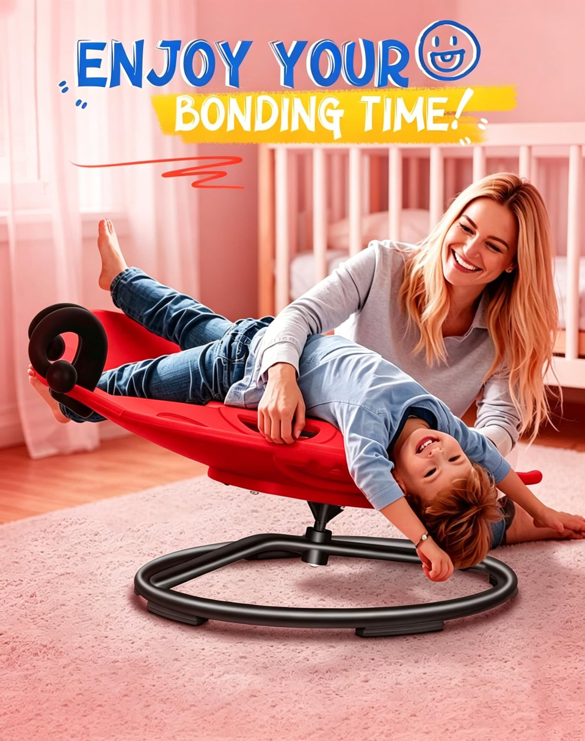 FERUERW Spinning Chair for Autistic Kids, Autism Sensory Toy Gifts