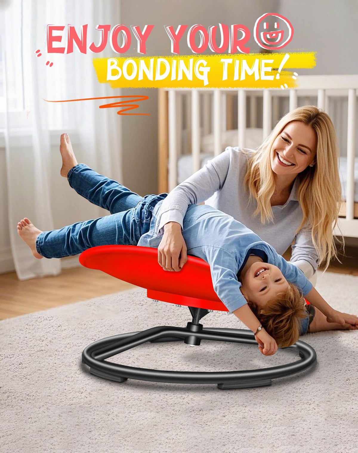 FERUERW Spinning Chair for Autistic Kids, Autism Sensory Toy Gifts