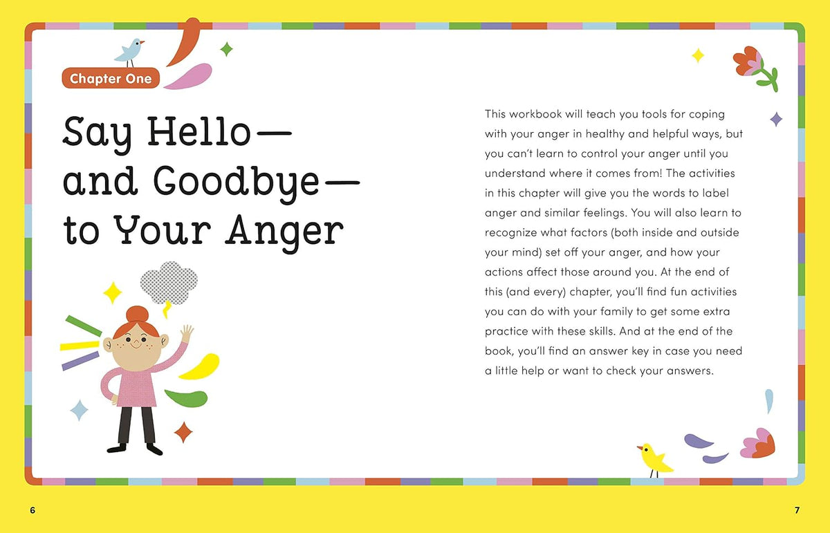 Anger Management Skills Workbook for Kids: 40 Awesome Activities to Help Children Calm Down, Cope, and Regain Control