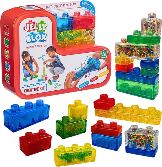 Jelly Blox Creative Kit | Includes 20 Blocks
